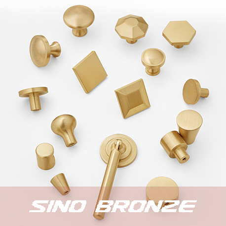 Original solid bronze drawer pulls