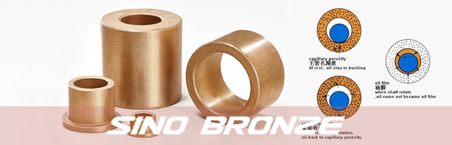 Original sintered bronze bearings banner